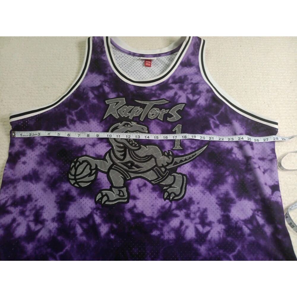 Mitchell & Ness Toronto Raptors Tracy McGrady 1998-99 HWC Swingman Jersey 3XL - Picture 6 of 9
